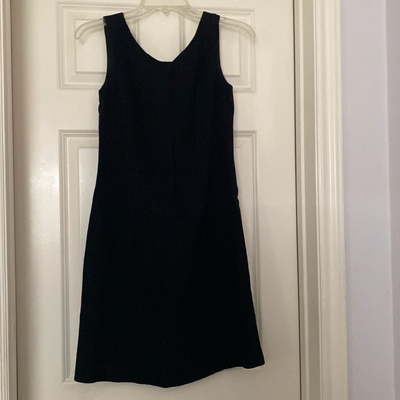 NWOT Trina Turk black dress with gold and silver detail in the back -  threedaughtersproperties.com